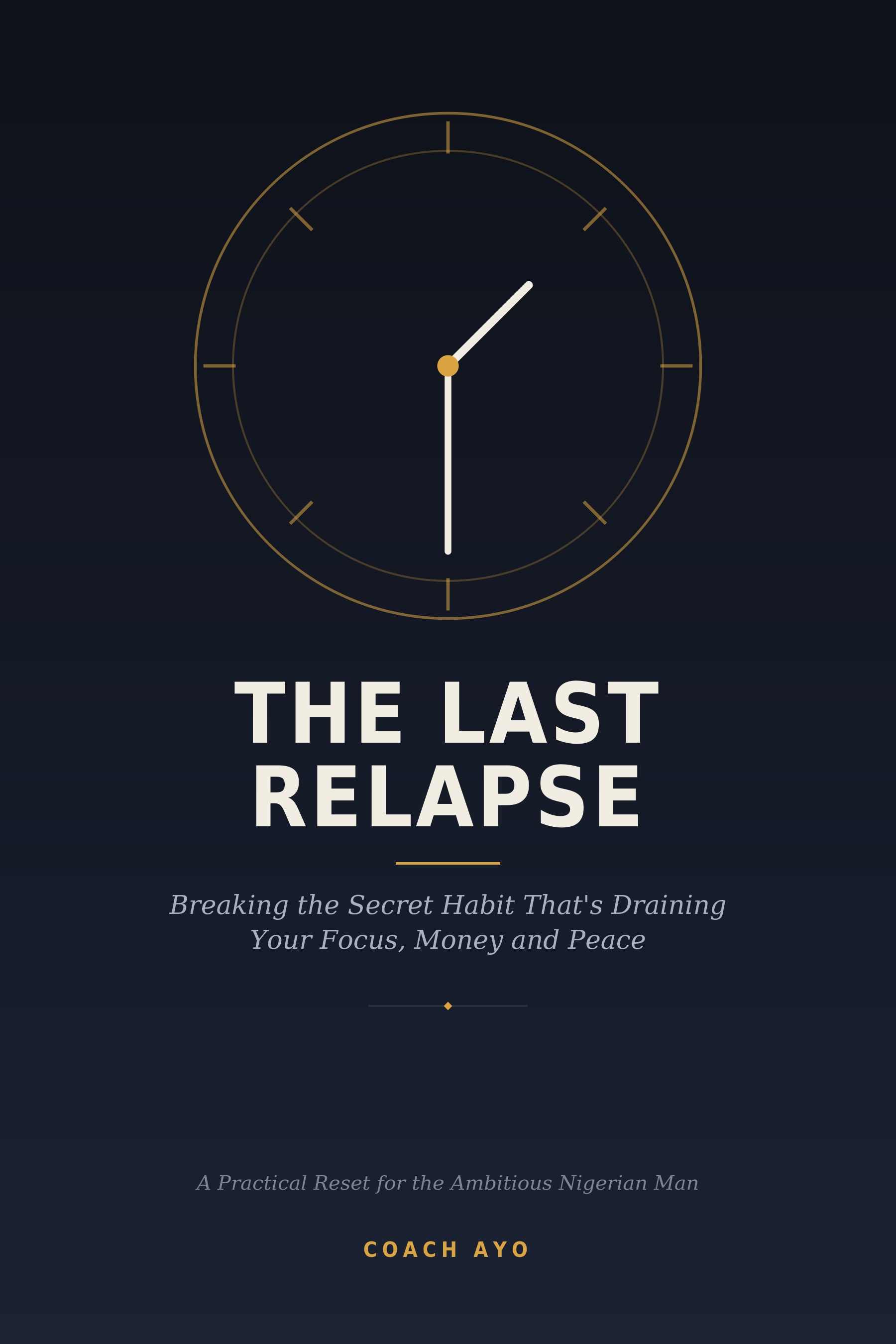 The Last Relapse Ebook Cover by Coach Ayo